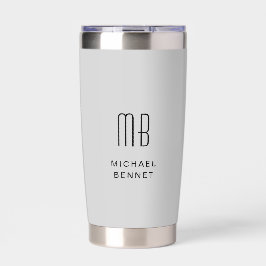 モノグラムモダングレイ 保温保冷タンブラー