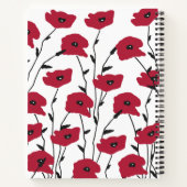 モノグラムモダンケシ模様 ノートブック (裏面)