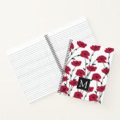 モノグラムモダンケシ模様 ノートブック (内部)