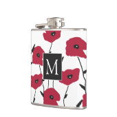 モノグラムモダンケシ模様 フラスク (左)