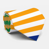 モノグラムモダンシックストライプのネックタイ ネクタイ (ロール)