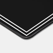 モノグラムモダンシンプルミニマルエレガントリストフレーム デスクマット (コーナー)