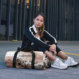 モノグラムモダンシーシェルデザイン ダッフルバッグ