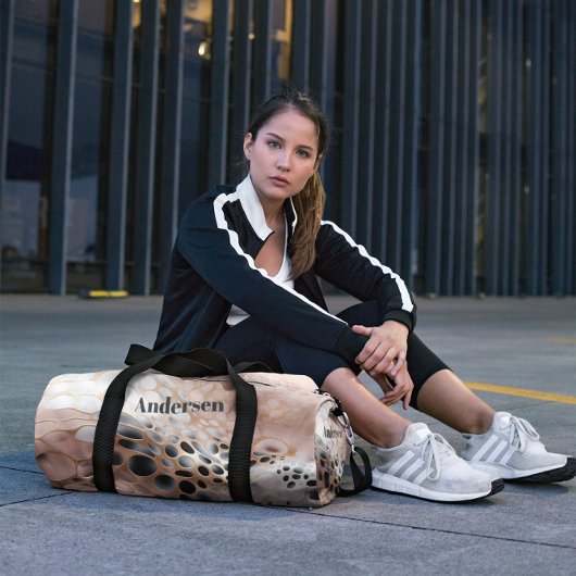 モノグラムモダンシーシェルデザイン ダッフルバッグ