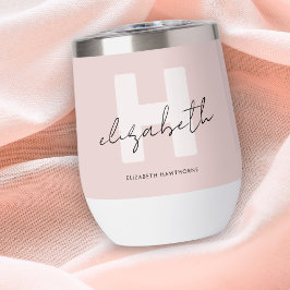 モノグラムモダンスガーリークリプト赤面ピンクブリーズメイド