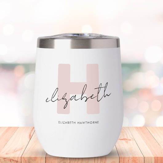 モノグラムモダンスガーリークリプト赤面ピンクブリーズメイド