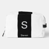 モノグラムモダンツートーン白黒 ドップキット (裏面)