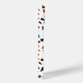 モノグラムモダンテラゾモザイクパターン Case-Mate iPhoneケース (裏面 / 右)