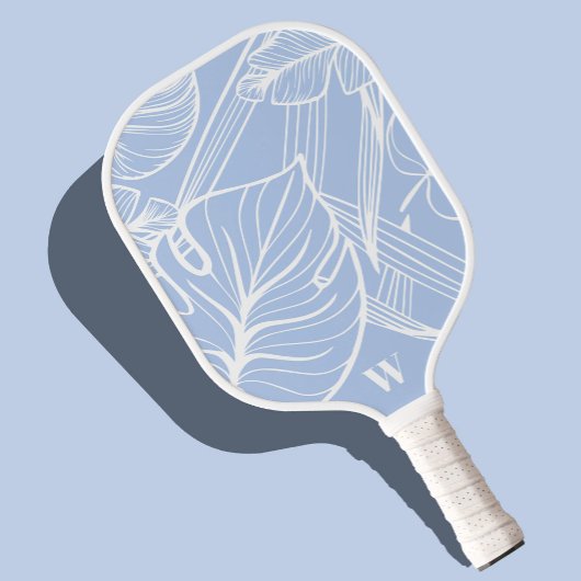 モノグラムモダントレンディー熱帯性ペリウィンクル ピックルボールラケット