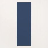 モノグラムモダンネイビーブルートレーニングヨガマット ヨガマット (裏面)