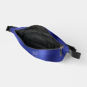 モノグラムモダンネイビーブルー ファニーパック (見開き)