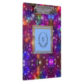 モノグラムモダンパタスタイリッシューン冬パーティー クリップボード (右)