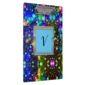 モノグラムモダンパタスタイリッシューン冬パーティー クリップボード (右)