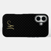 モノグラムモダンパターンiPhoneスリムフィット懸命ケース Case-Mate iPhoneケース (裏面 (横))