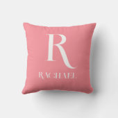 モノグラムモダンピスタイリッシュンク クッション (裏面)