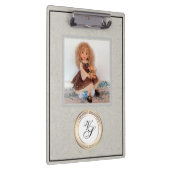 モノグラムモダンファッショナブル人形 クリップボード (右)