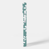 モノグラムモダンフガーリーラルパタパーソナライズされたーン Case-Mate iPhoneケース (裏面 / 左)