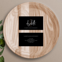 モノグラムモダンブラック金ゴールド