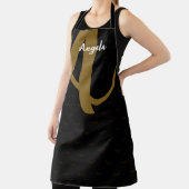 モノグラムモダンブラック エプロン (インサイチュ)