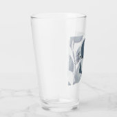 モノグラムモダンブルーリーフ タンブラーグラス (右)