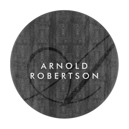 モノグラムモダンプレイングレートレンディー カッティングボード (正面)