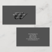 モノグラムモダンプレーングレートレンディー名刺 名刺 (正面/裏面)