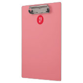 モノグラムモダンプロフェッショナルプレーンシンプルイニシャル クリップボード (左)