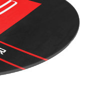 モノグラムモダンプロフェッショナルプレーンシンプル名 カッティングボード (角)