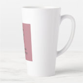 モノグラムモダンプロフェッショナルプレーンバラ金ゴールドホワイト カフェラテマグ (右)