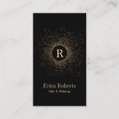 モノグラムモダンヘア&メイクアップアーティスト 名刺 (正面)