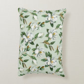 モノグラムモダンホワイトマグノリア アクセントクッション (裏面(縦))