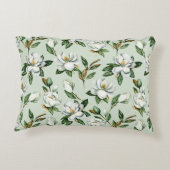 モノグラムモダンホワイトマグノリア アクセントクッション (裏面)