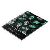 モノグラムモダンボタニカルグ離れリーンi ノートブック (左側)