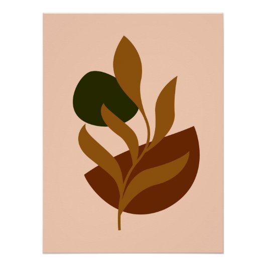 モノグラムモダンボホ ポスター (正面)