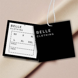 モノグラムモダンミニマルビジネスつるラベル