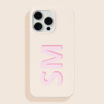モノグラムモダンミニマル iPhone 15 PRO MAXケース<br><div class="desc">シンプルモノグモダンラム電話ケース。独自のiPhoneパーソナライズされたケースを作成しカスタムて、イニシャル名。</div>