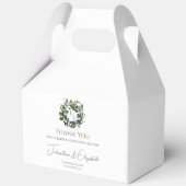 モノグラムモダンユーカリリース結婚ズ | ヘビーホワイト フェイバーボックス (裏面)