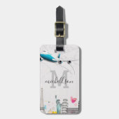 モノグラムモダンラゲッジタグ ラゲッジタグ (正面縦)