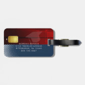 モノグラムモダンラゲッジタグ ラゲッジタグ (裏面横)