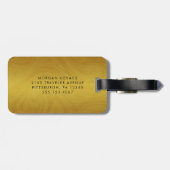 モノグラムモダンラゲッジタグ ラゲッジタグ (裏面横)