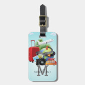 モノグラムモダンラゲッジタグ ラゲッジタグ (正面縦)