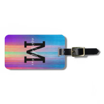 モノグラムモダンラゲッジタグ