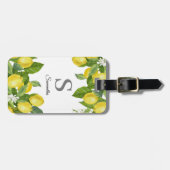 モノグラムモダンレモンシトラスラゲッジタグ ラゲッジタグ (正面横)
