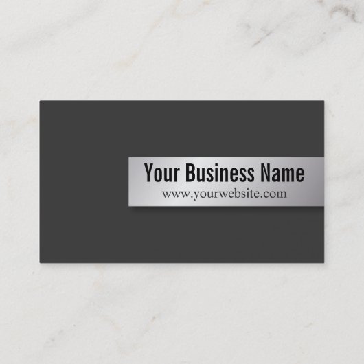 モノグラムモダン不動産仲介業者フォト名刺 名刺 (裏面)