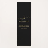 モノグラムモダン卒業エクササイズマット ヨガマット (正面)