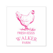 モノグラムモダン卵カートン セルフインキングスタンプ (デザイン)