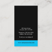 モノグラムモダン名刺 名刺 (裏面)