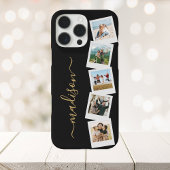 モノグラムモダン名5フォトコラージュ Case-Mate iPhoneケース