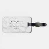 モノグラムモダン大理石 ラゲッジタグ (裏面横)