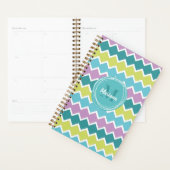 モノグラムモダン幾何学的パターン プランナー手帳 (ディスプレー)